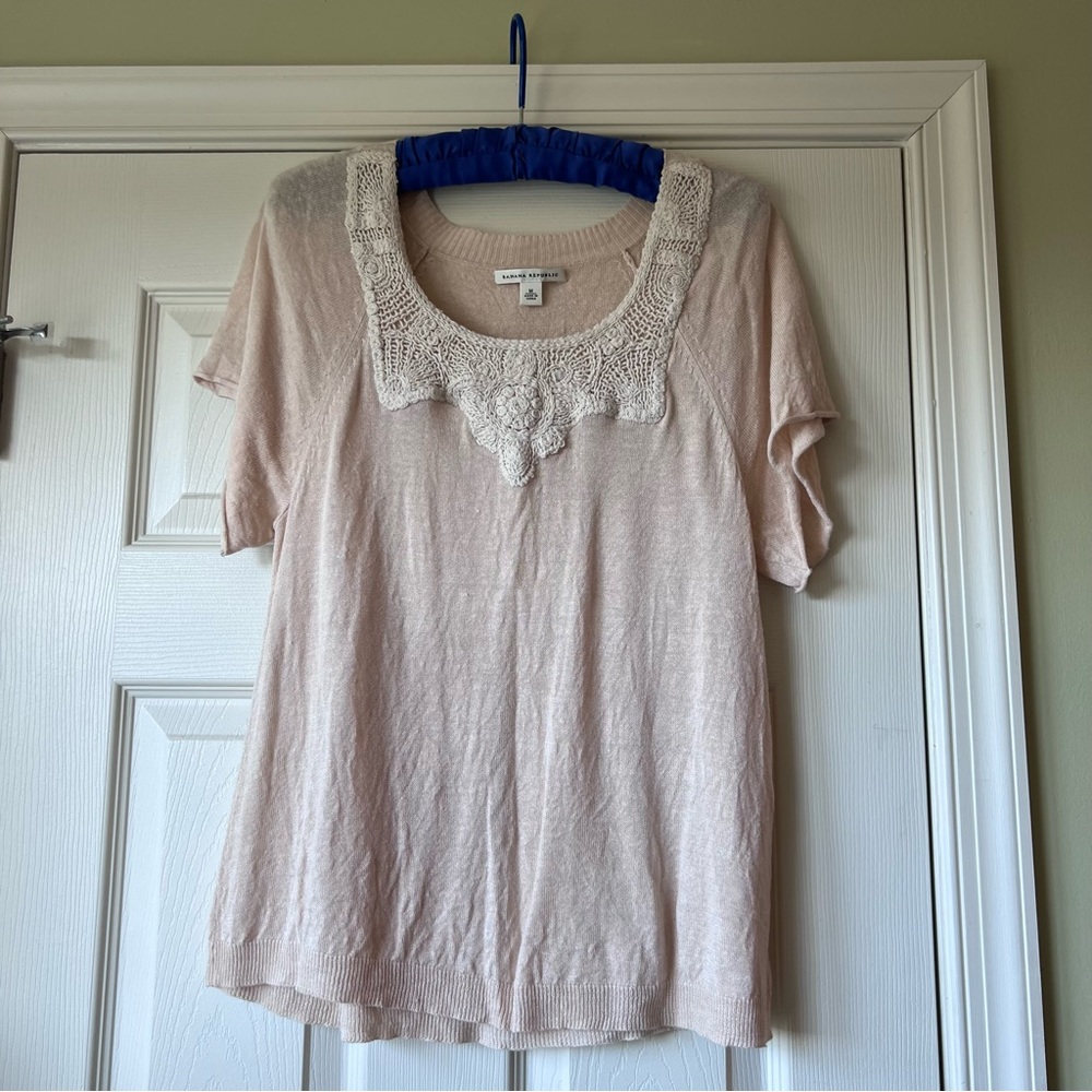 Banana Republic Linen Sweater